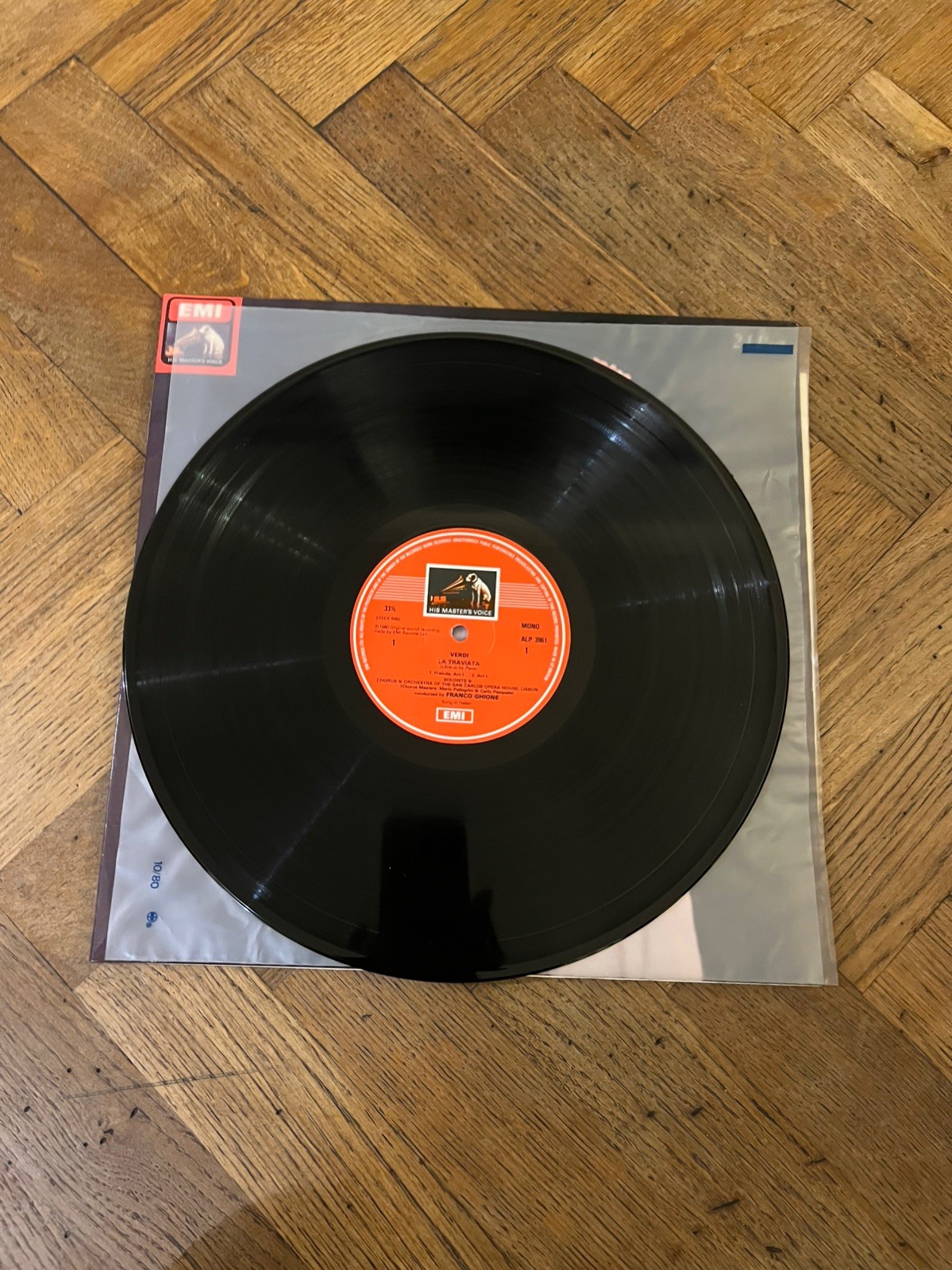 RLS 757 Verdi La Traviata Maria Callas 12″ Double Album EMI UK With Insert