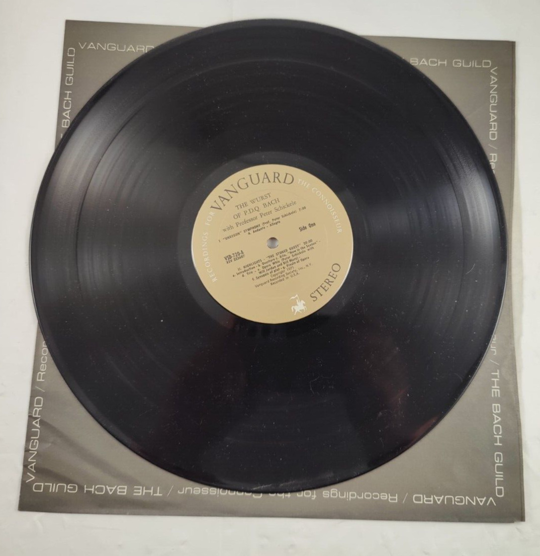 The Wurst of PDQ Bach Peter Schickele 1971 Vanguard 2LP Vinyl Box Set VSD 719/20