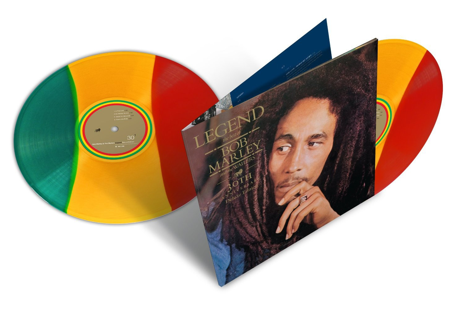ABIS MUSIC Tri Color Vinyl Record Unique Colorful Vinyl LP