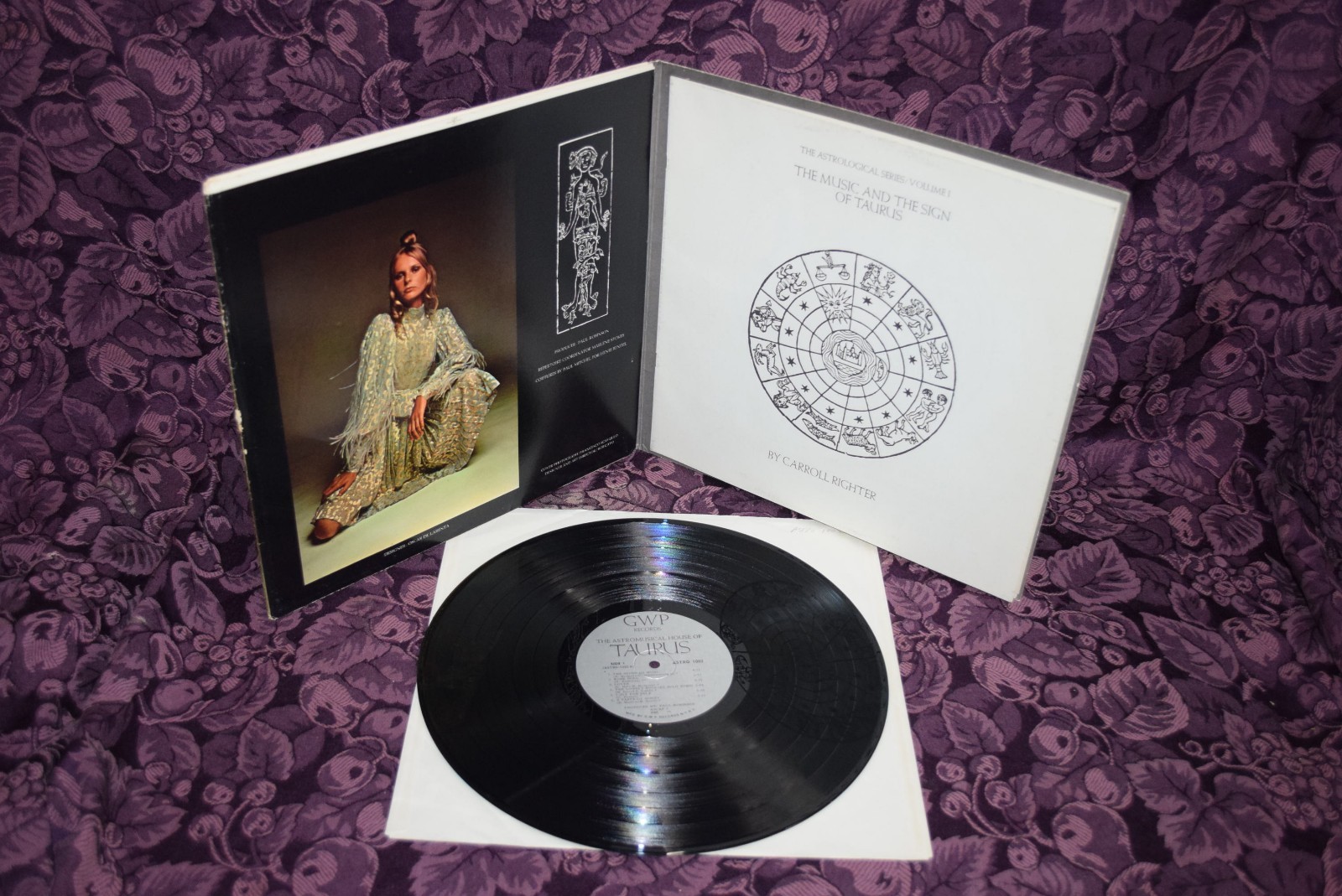 Astromusical House of Taurus LP Booklet 1st Press Gatefold Astrological EX++/EX