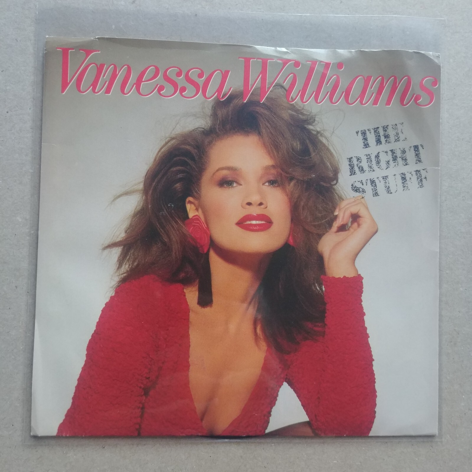 VANESSA WILLIAMS The Right Stuff POP R&B 45 7″ Vinyl Record