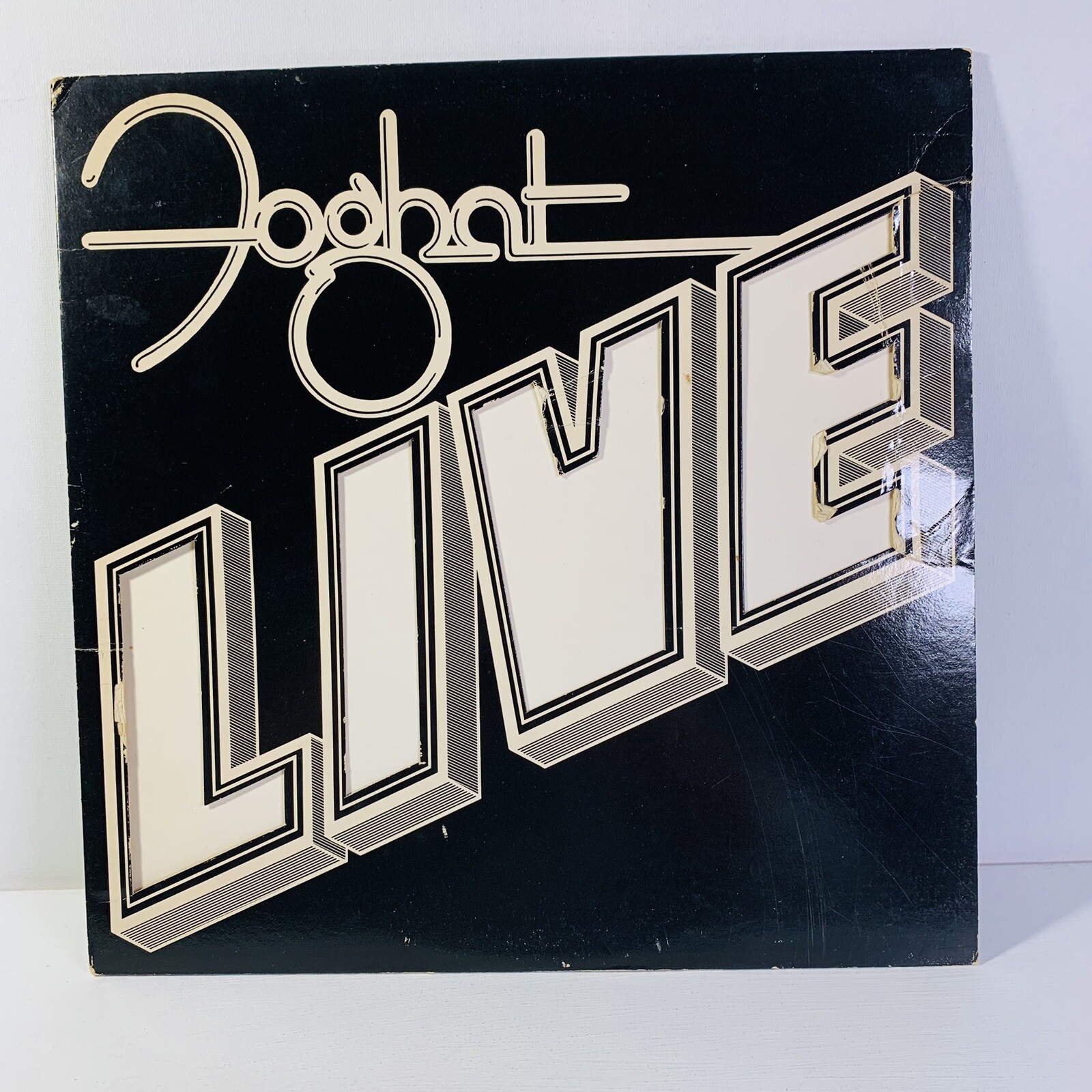 Foghat Live (Vinyl LP, 1977 Bearsville BRK 6971)