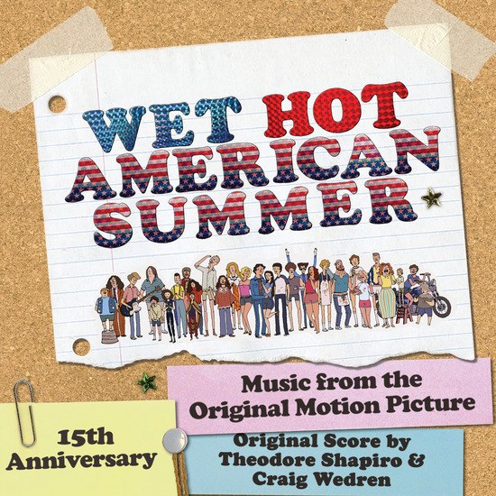 Wet Hot American Summer Soundtrack Vinyl LP Record! dvd/blu-ray film score! NEW!