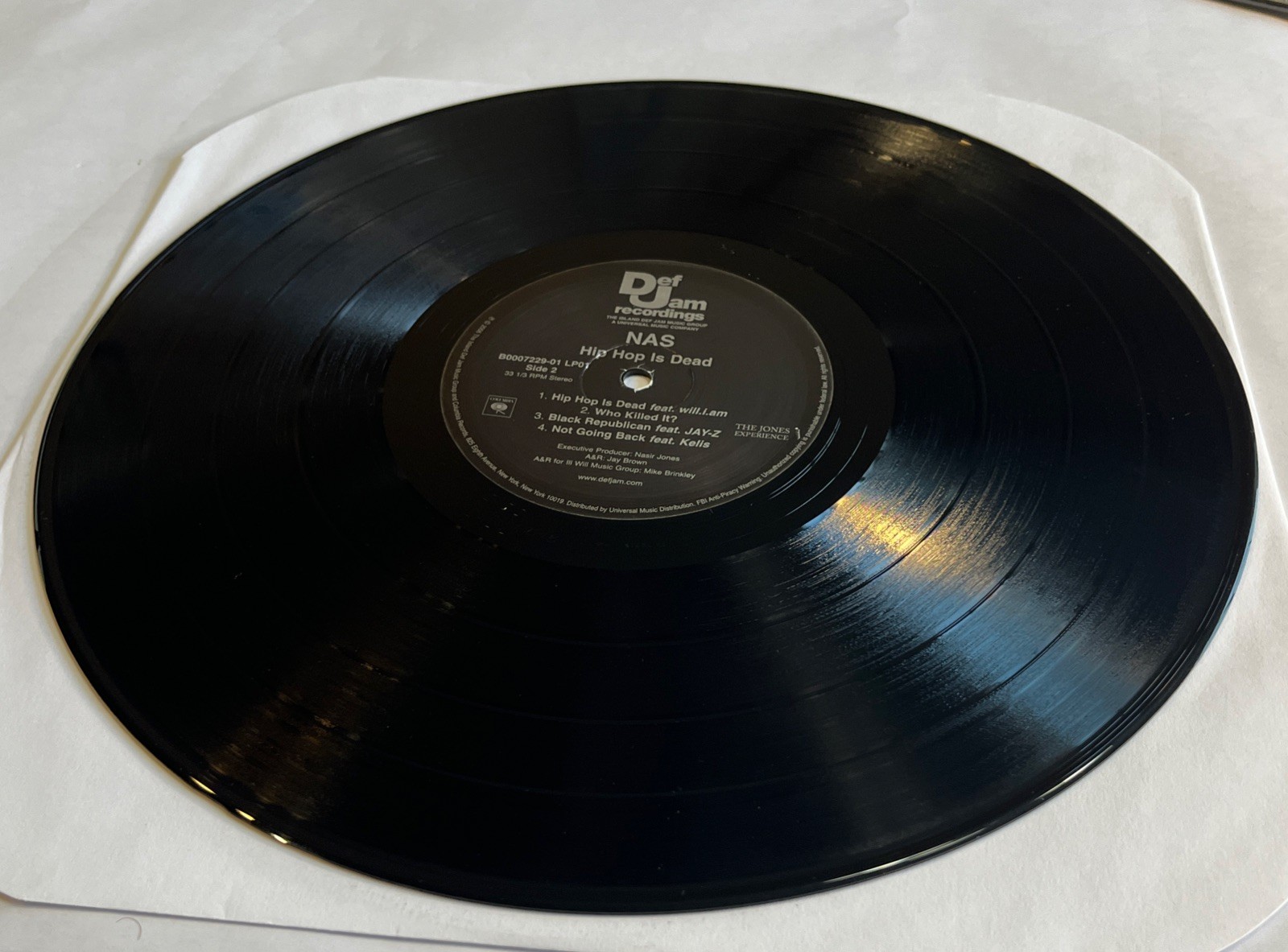 NAS Hip Hop Is Dead 06’ Vinyl 2LP In Shrink Jay-Z Snoop Dogg The Game Kanye West