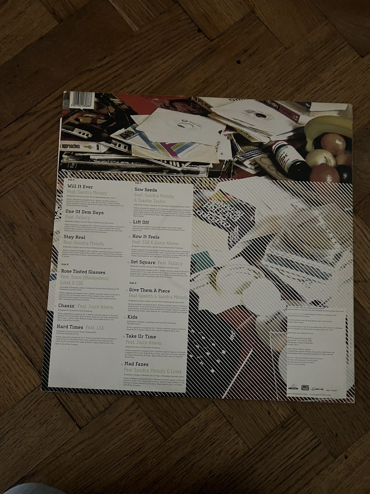 Part 2 – Live From The Breadline 12″ Double Album Big Dada Recordings 2005 UK