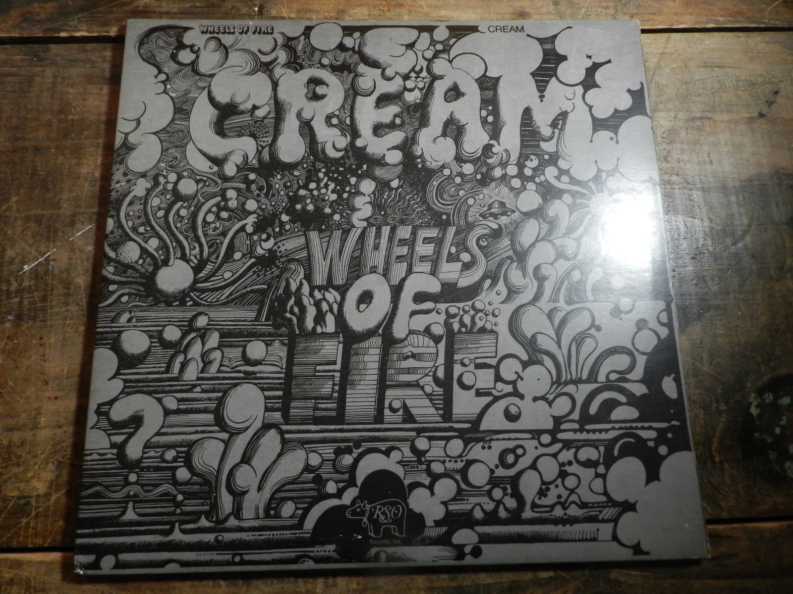 Cream – Wheels Of Fire – 1968 – Double LP Gatefold