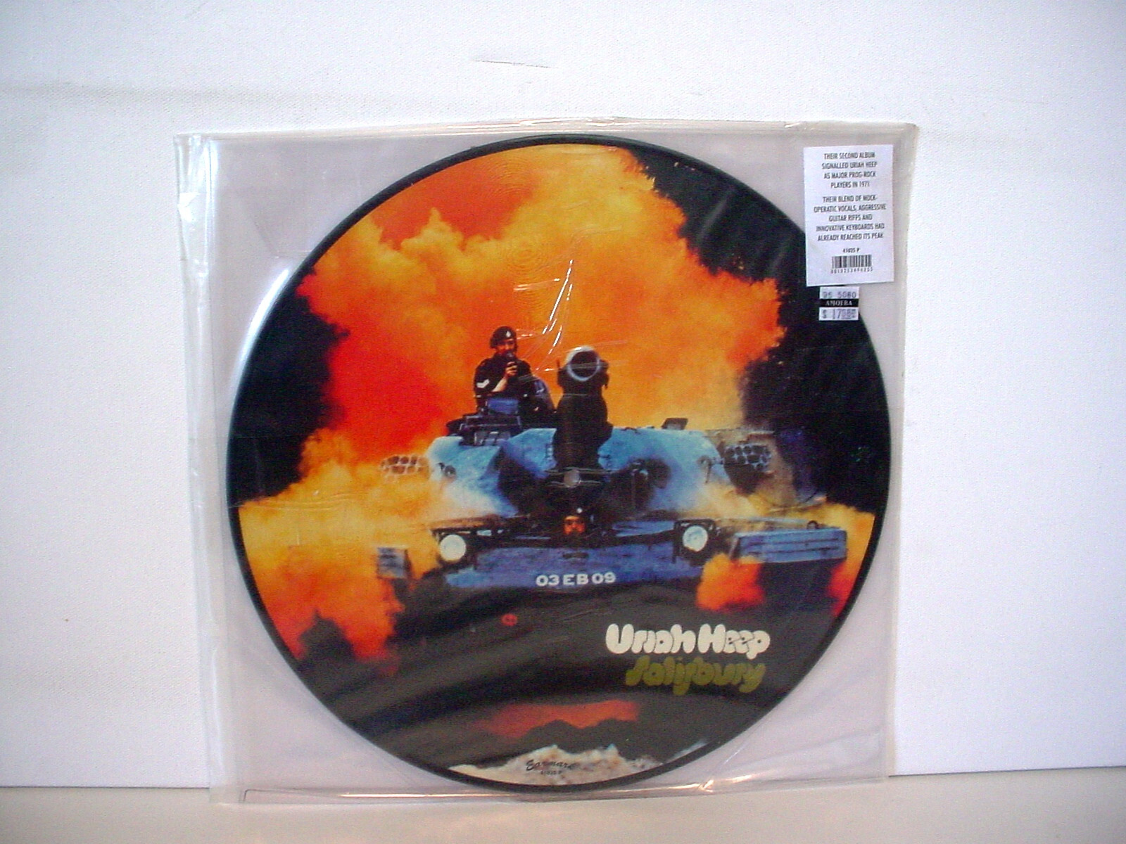 URIAH HEEP Salisbury Limited Edition ITALY PICTURE DISC LP 2003 EARMARK 41025 P