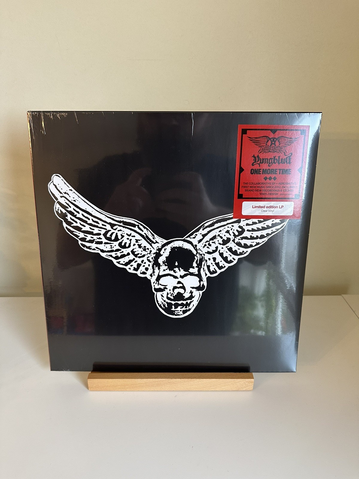Aerosmith Yungblud – One More Time 12” Clear Vinyl Sealed Signed 12” Art Card