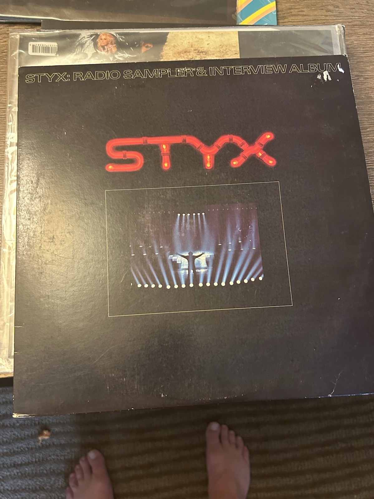 Styx Radio Sampler Sealed Promo 1st Press Canada / New Open But Not Played