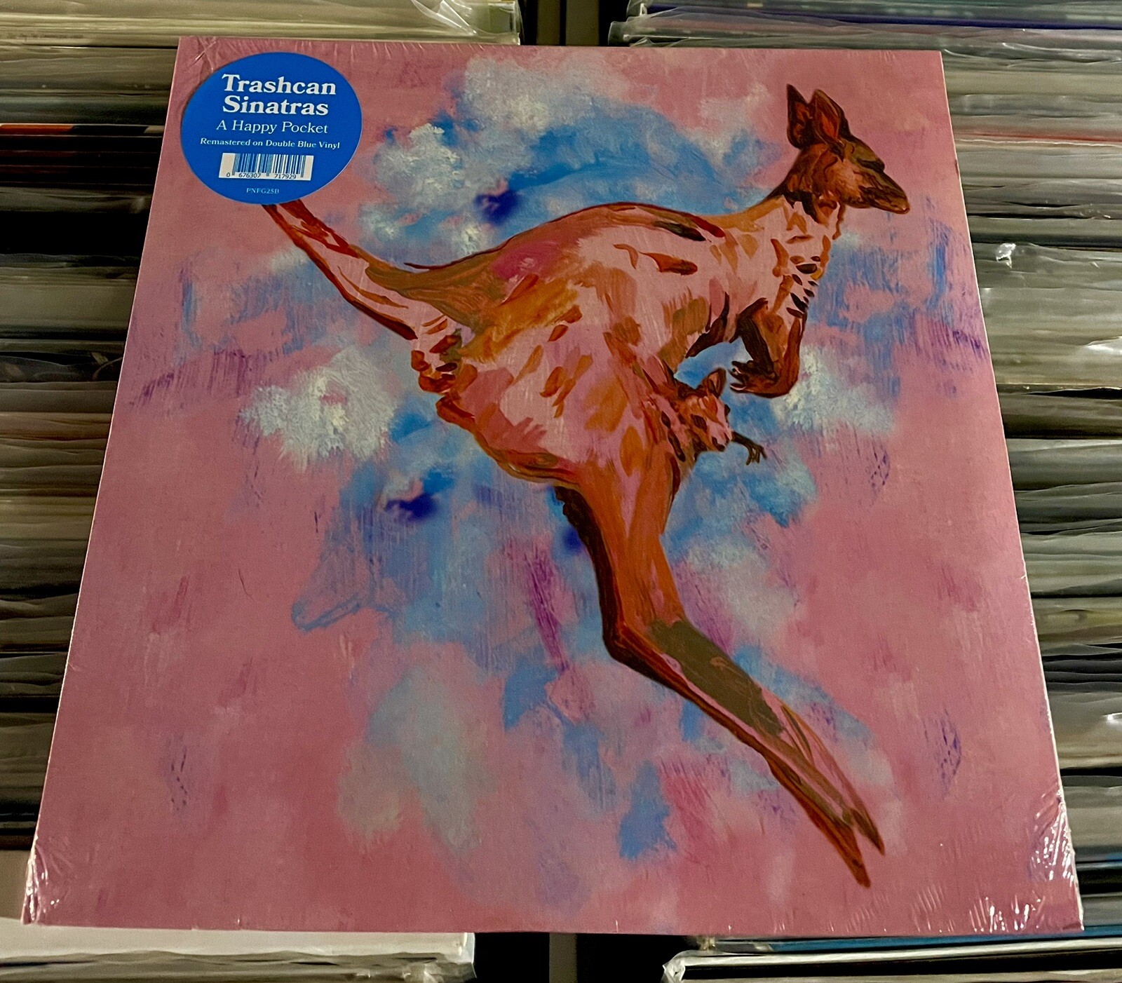 Trashcan Sinatras – A Happy Pocket 2xLP On Blue Vinyl Alternative Indie Rock