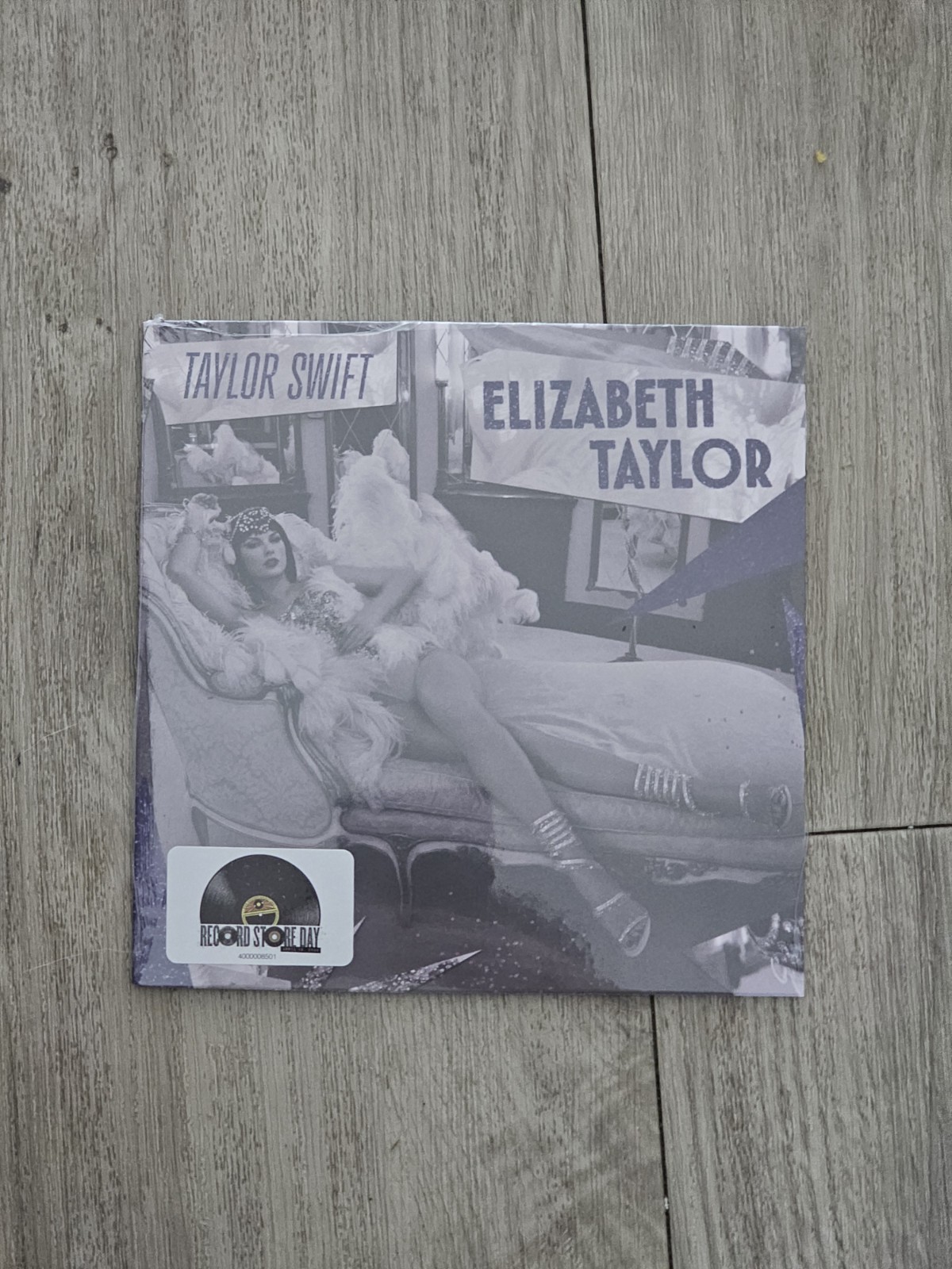 Taylor Swift Elizabeth Taylor purple glitter colored 7″ vinyl single RSD 2026