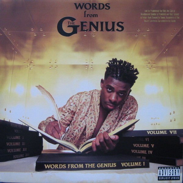 The Genius / Words From The Genius 12″ Vinyl 1991 US LP Cold Chillin’ Records