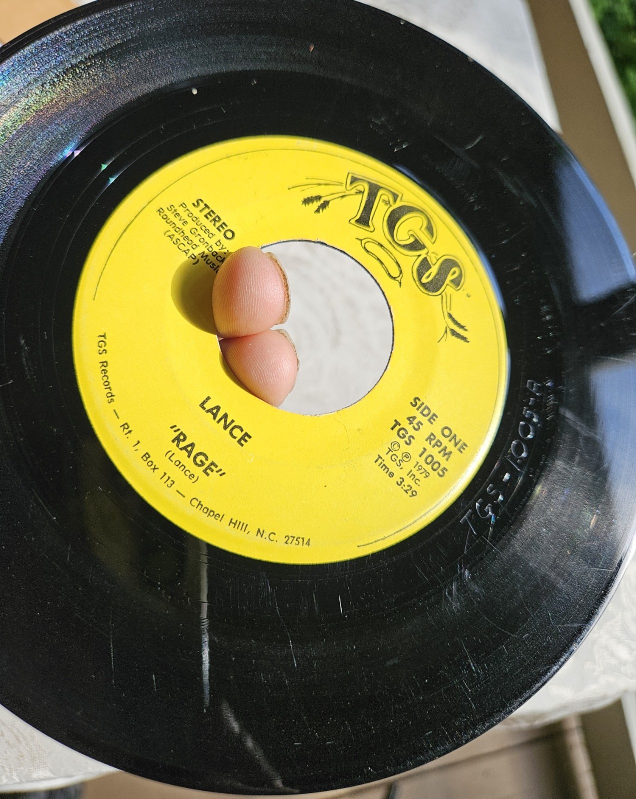 1979 45 Record GARAGE PSYC Grail HARD ROCK Lance RAGE I DONT LIKE IT VG++ Hear!