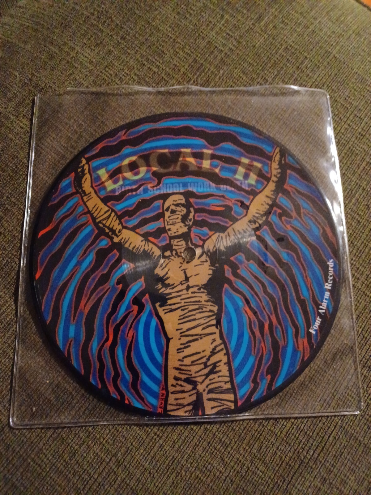 Local H Birth School Work Death The Blank Theory Corporation Split 7″ Vinyl