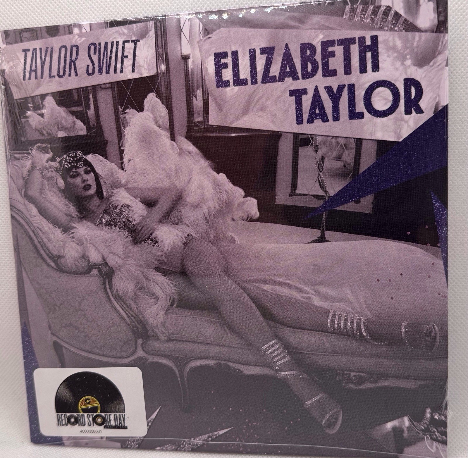 Taylor Swift – Elizabeth Taylor Purple Glitter 7″ Single RSD 2026 *New & Sealed*