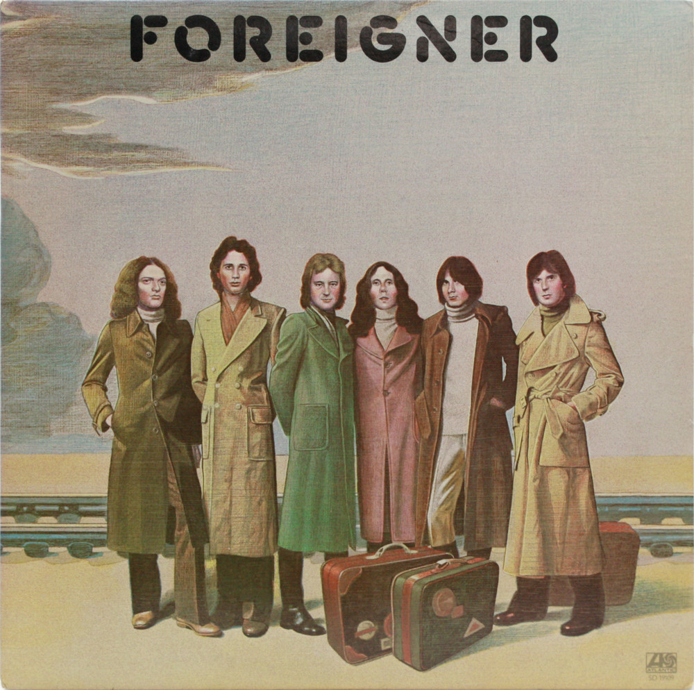 FOREIGNER Foreigner USED 1977 LP Debut Rock Vinyl Record Cold As Ice ATL-19109
