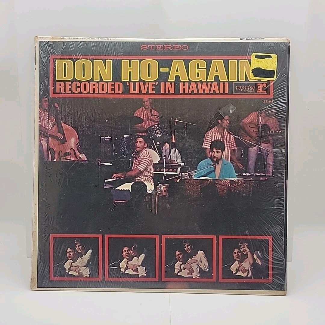 Recorded “Live In Hawaii”: Don Ho-Again Vinyl reprise records 6186
