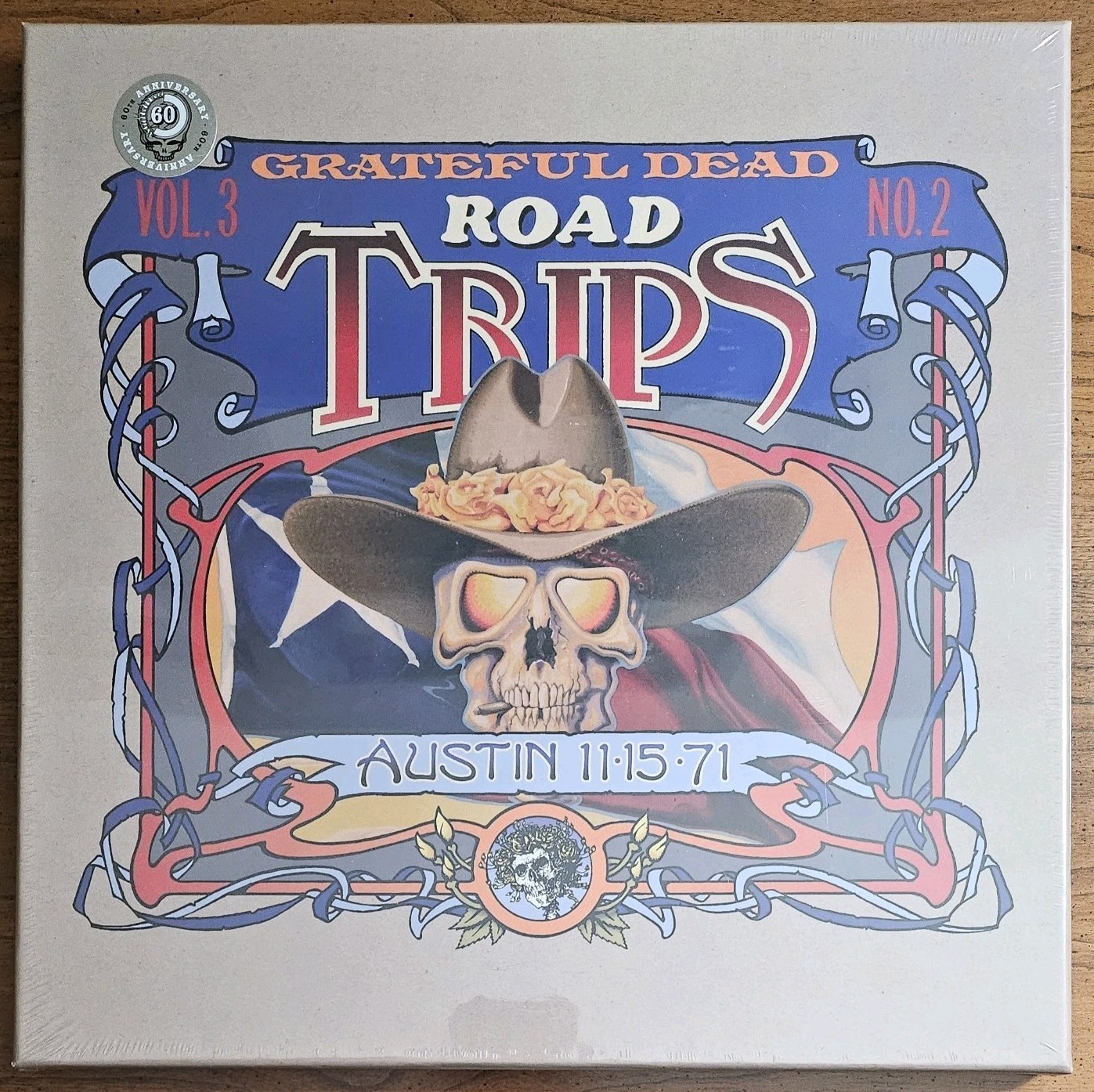 Grateful Dead – Road Trips Vol 3 No 2 Austin TX 11/15/71 4LP Vinyl Box x/3000
