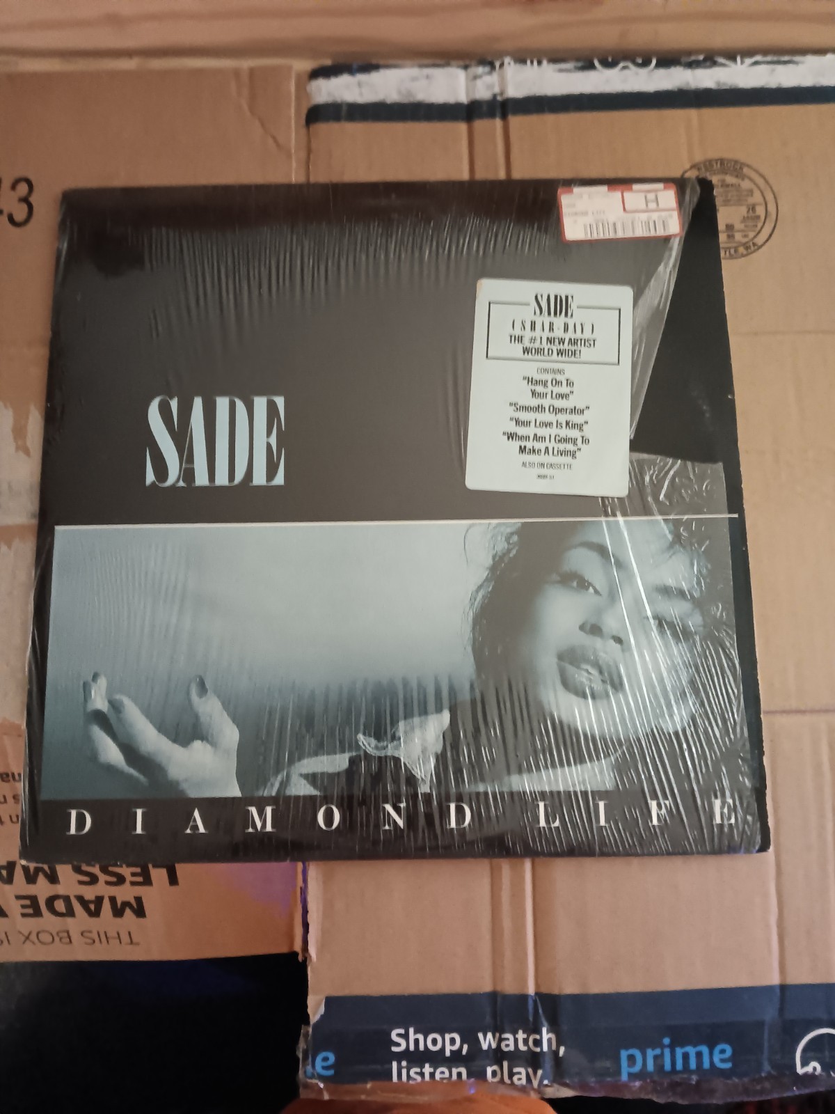 Sade Diamond Life Portrait LP 1984 12″ 33RPM Black Vinyl Record