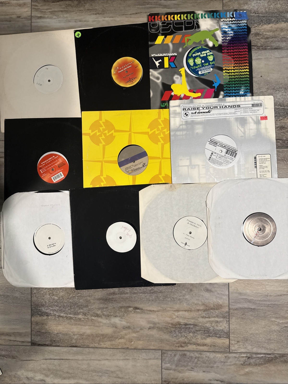 Lot Of Ten Breakbeats ,Breaks,Florida Breaks 12” Vinyl. Stanton Warriors,