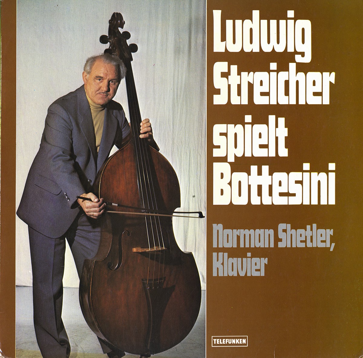 TELEFUNKEN 642230 LUDWIG STREICHER Double-bass BOTTESINI ARS Joerg Kessler