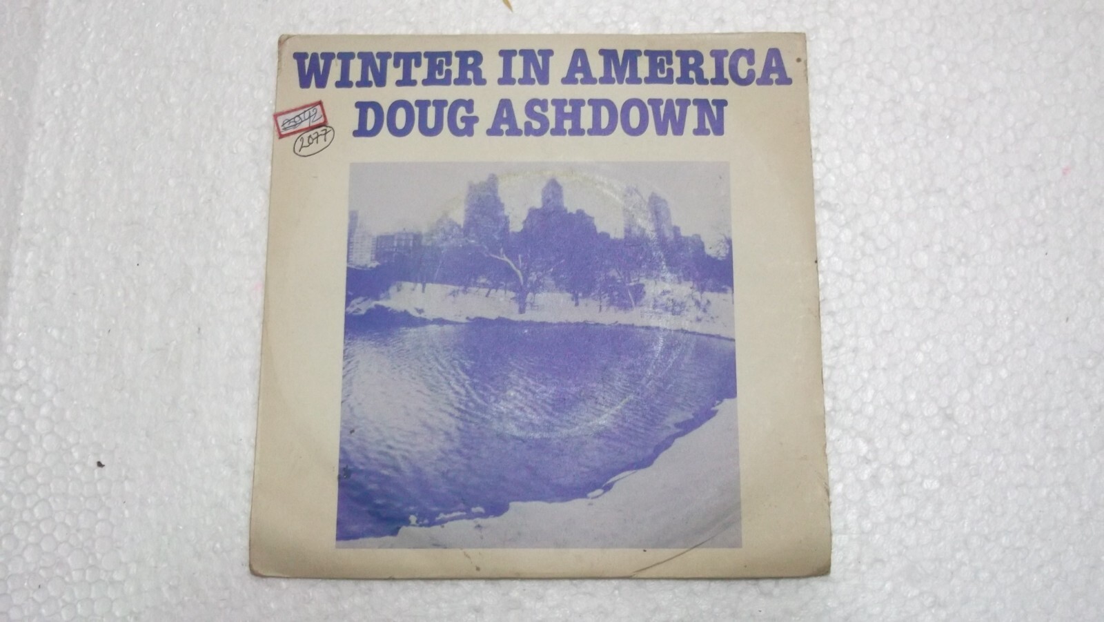 DOUG ASHDOWN F R 13730 WINTER IN AMERICA promo RARE SINGLE 7″ 45 ENGLAND VG+