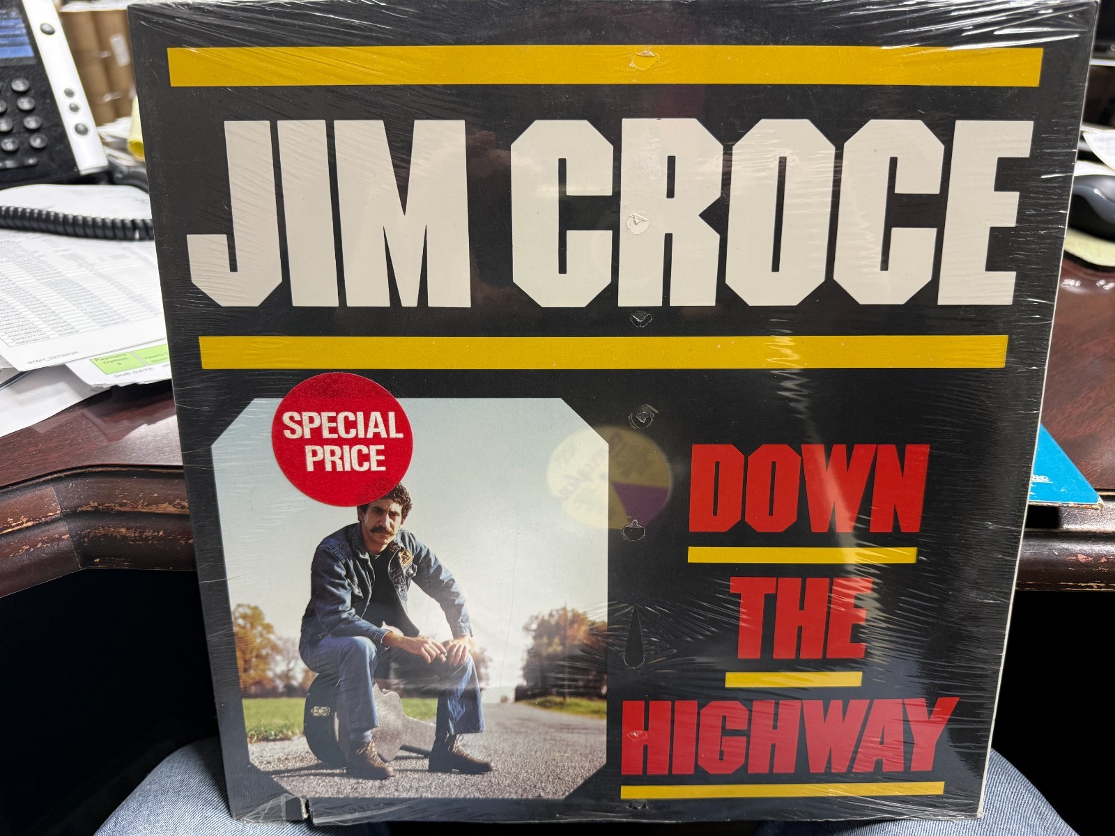 Jim Croce Down The Highway LP 1985 21 RECORDS 90468 FOLK ROCK SEALED