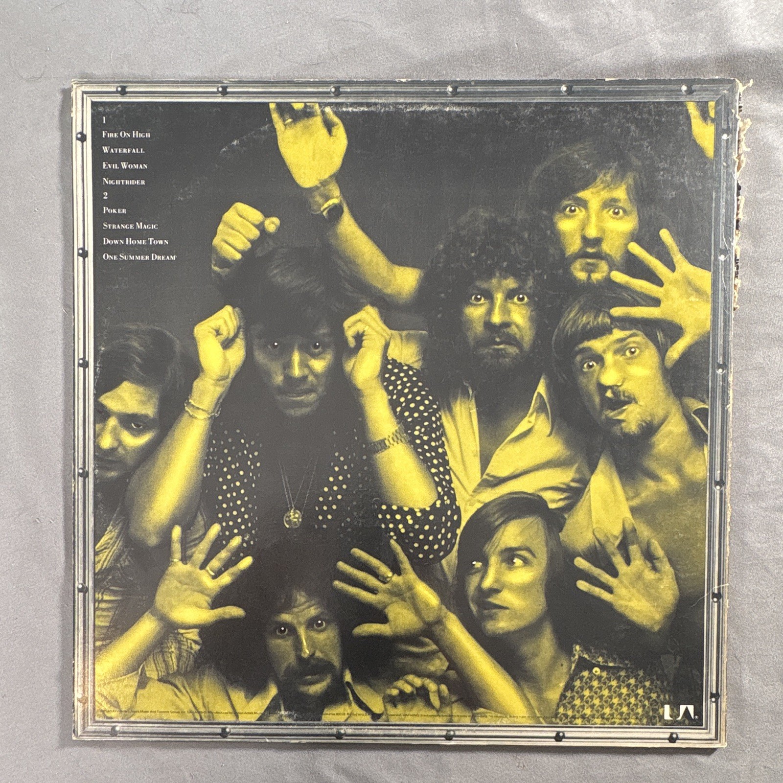 Electric Light Orchestra Face The Music LP Vinyl United Artists UA-LA546-G 1975