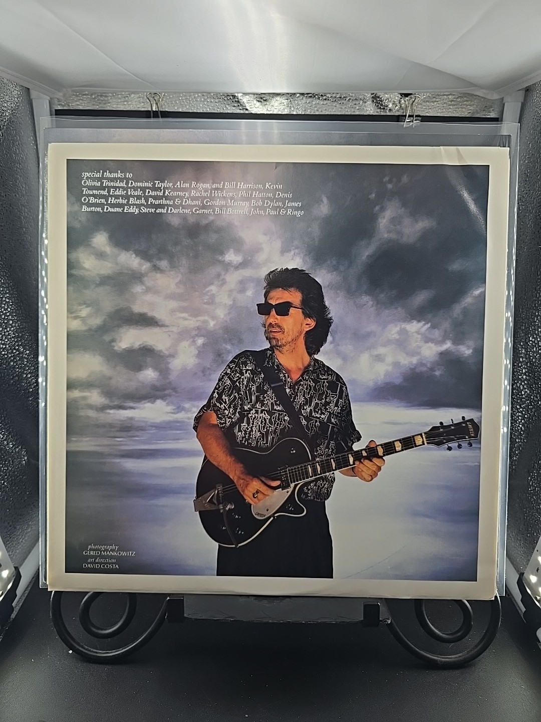 George Harrison Cloud Nine Original 1987 LP Dark Horse 1-25643 Allied Press EX