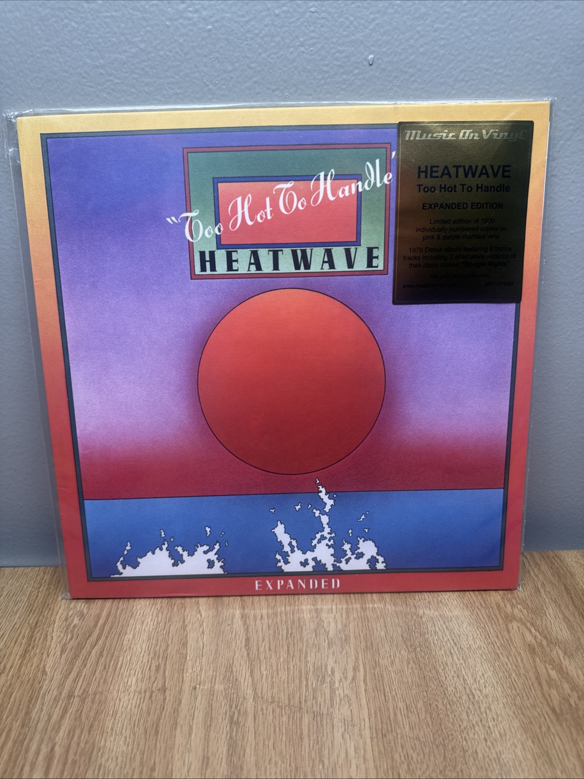 Too Hot to Handle-Limited & Expanded 180-g Pink & Purple Marble Colored Vinyl…