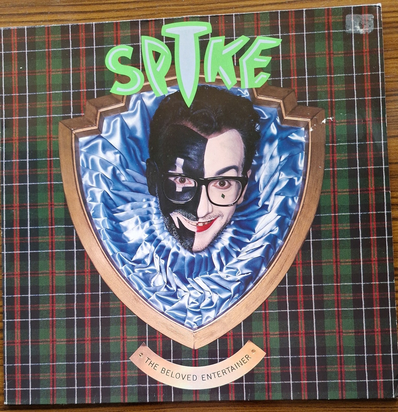 ELVIS COSTELLO “SPIKE” ORIG 1989 VINYL LP W/ LYRIC INNER WX 238 80s Rock Pop