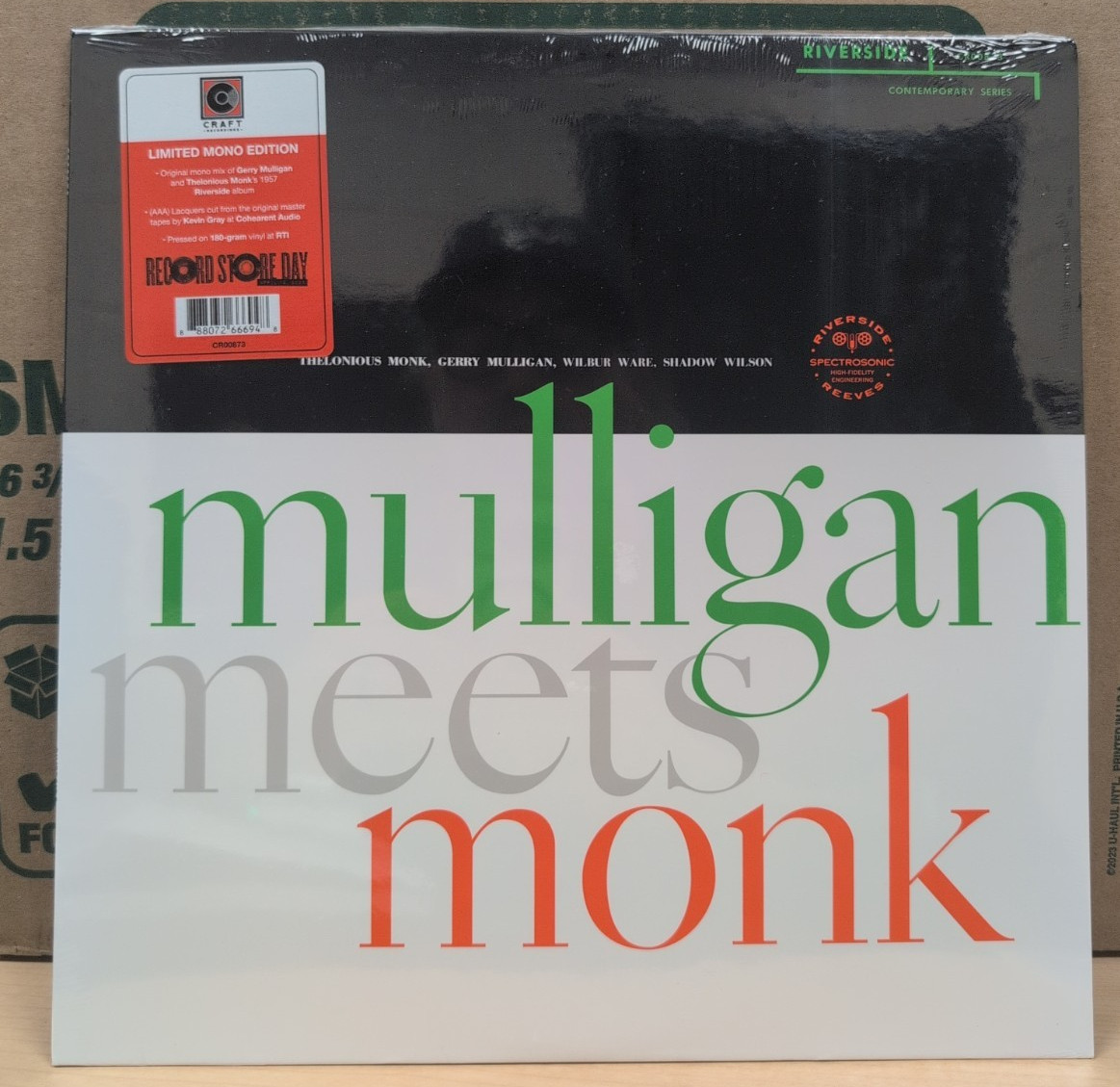 Gerry Mulligan Meets Thelonious Monk Vinyl LP RSD 2025