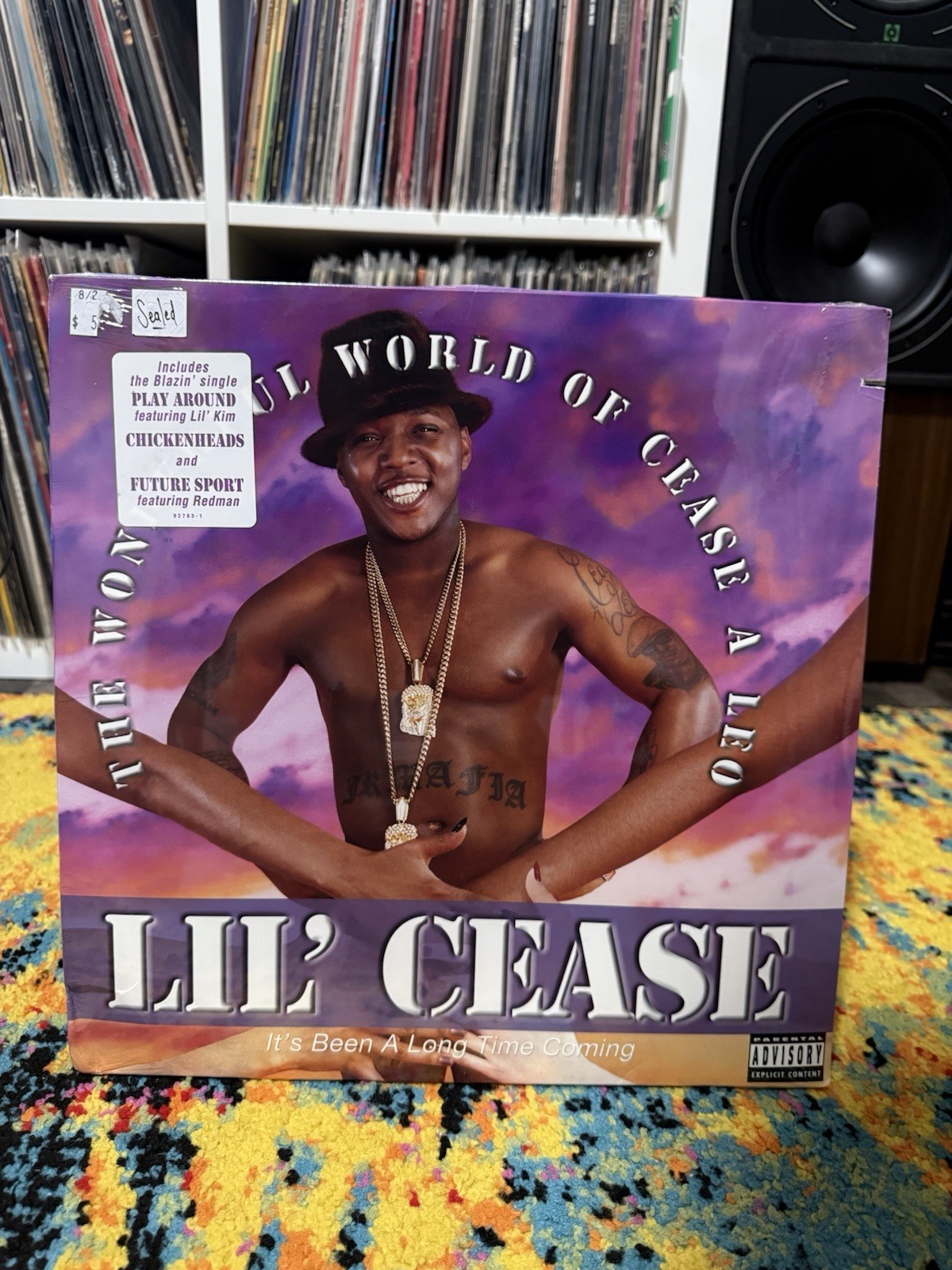 Lil Cease – The World of Cease a Leo – Vinyl LP – Atlantic 1999 – SEALED!!!!
