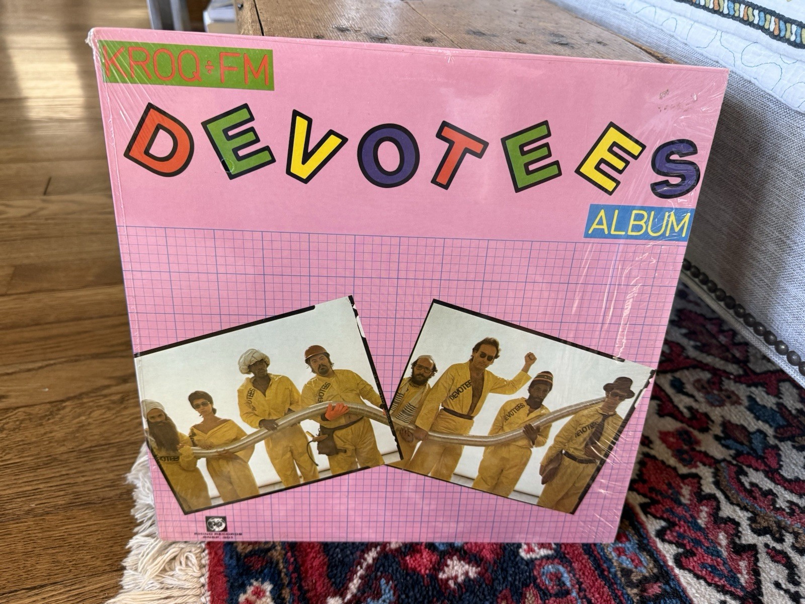 KROQ-FM Devotees Album 1ST 1979 Vinyl RNSP 301 Original LP EX Electronic Rock