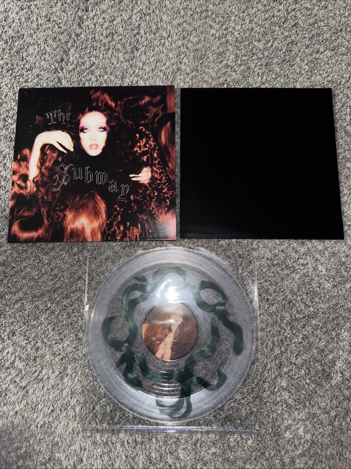 CHAPPELL ROAN The Subway 12” SINGLE CLEAR VINYL WITH GREEN HAIR/7000