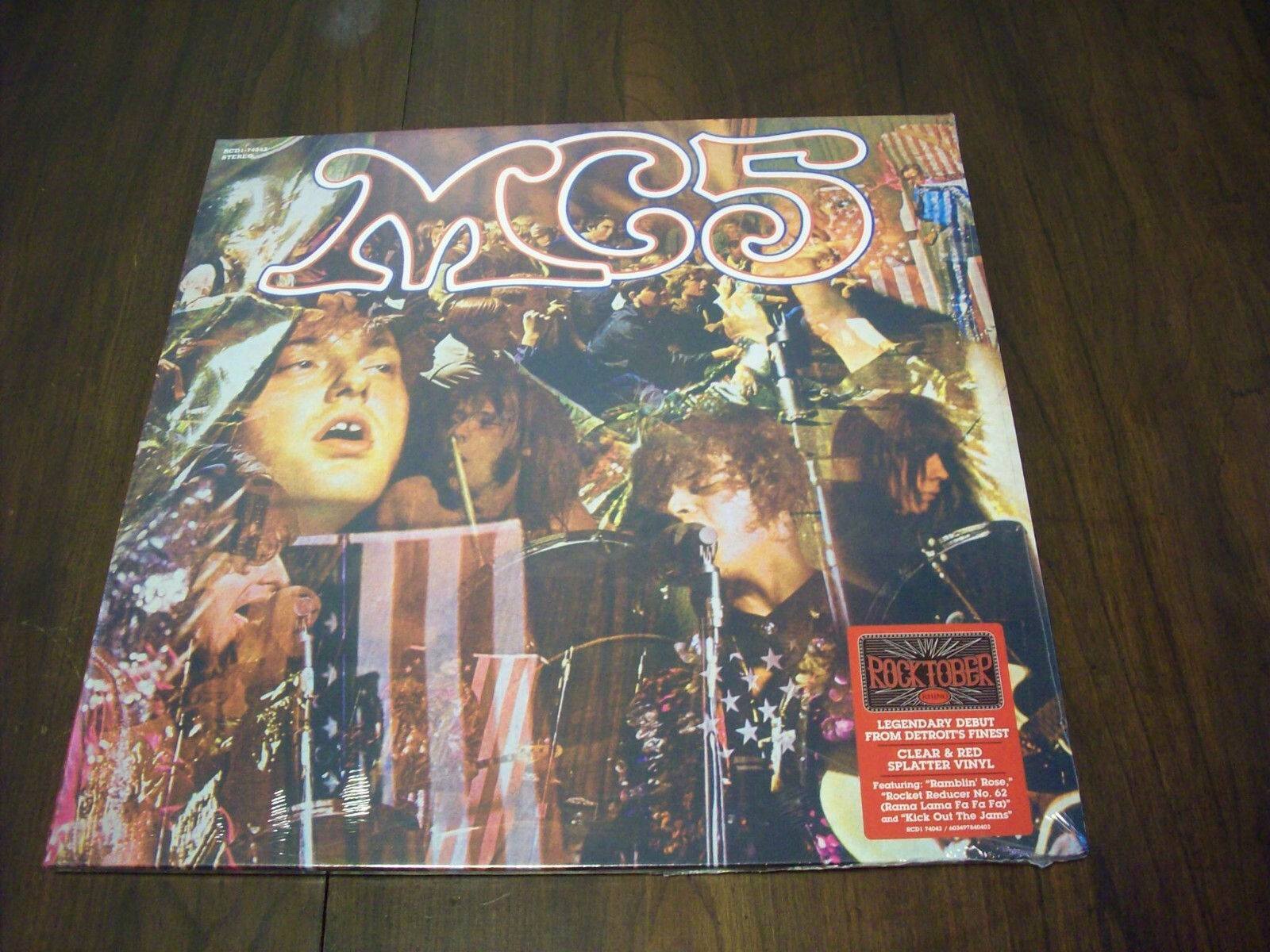 MC5 , Kick Out the Jams , 2023 Elektra Press. Sealed Cond. Splatter Vinyl