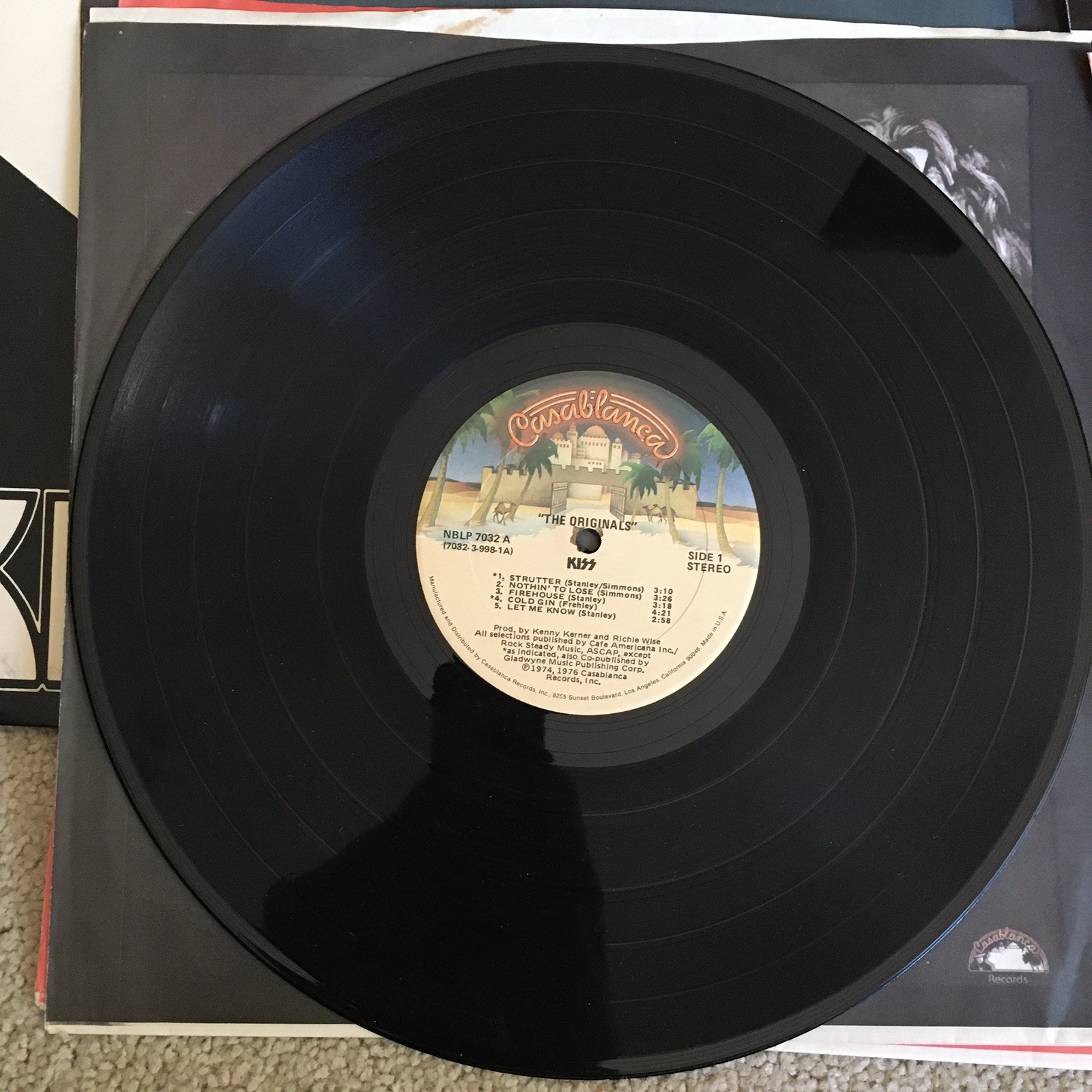 KISS – THE ORIGINALS, 3 LP records, 1st Press 1976, NBLP-7032 – EX w/ Extras