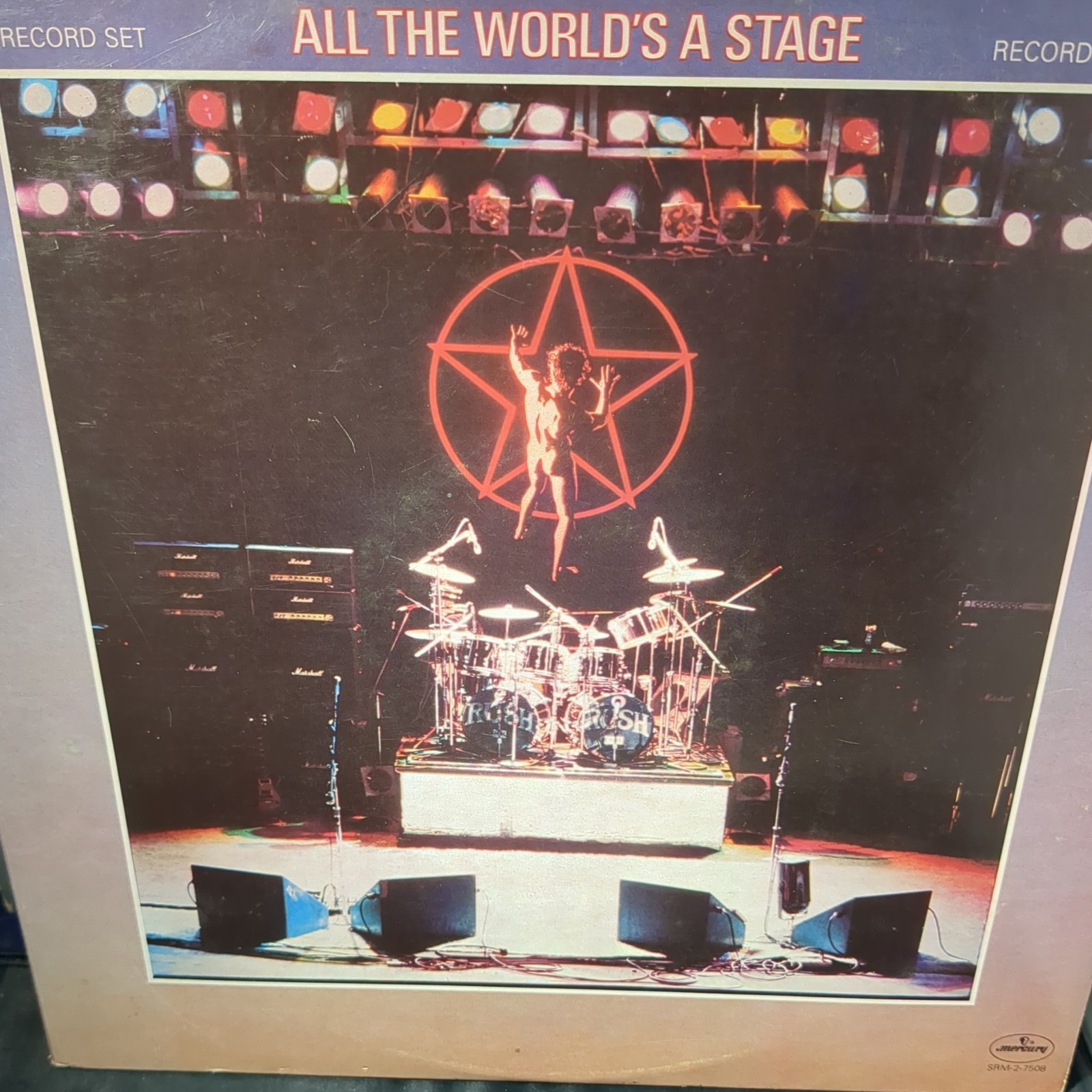Rush – Lot of Six 33 RPM Vinyl Record LP
