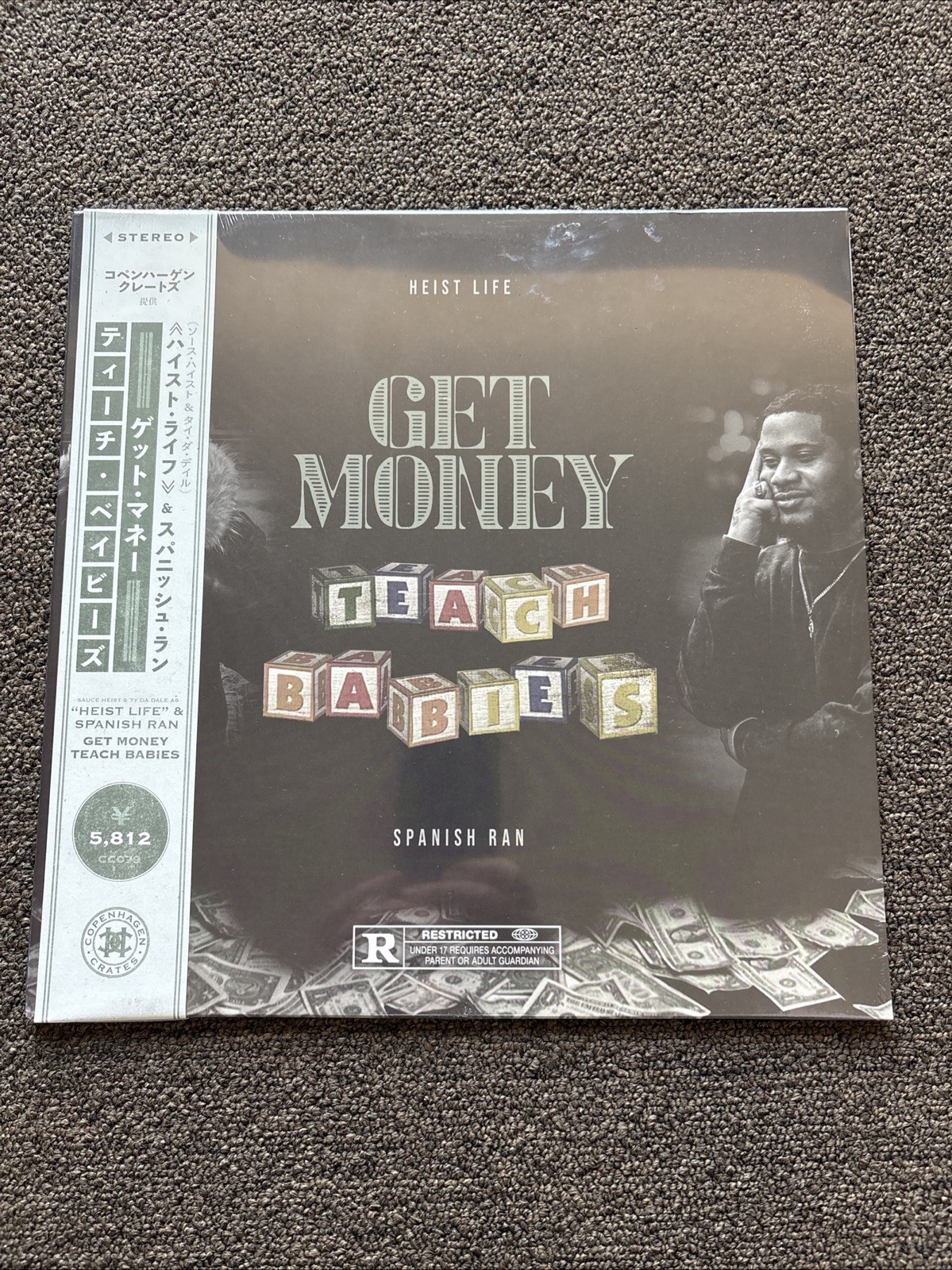 Heist Life & Spanish Ran – Get Money Teach Babies OBI – Numbered 02/30 – MINT