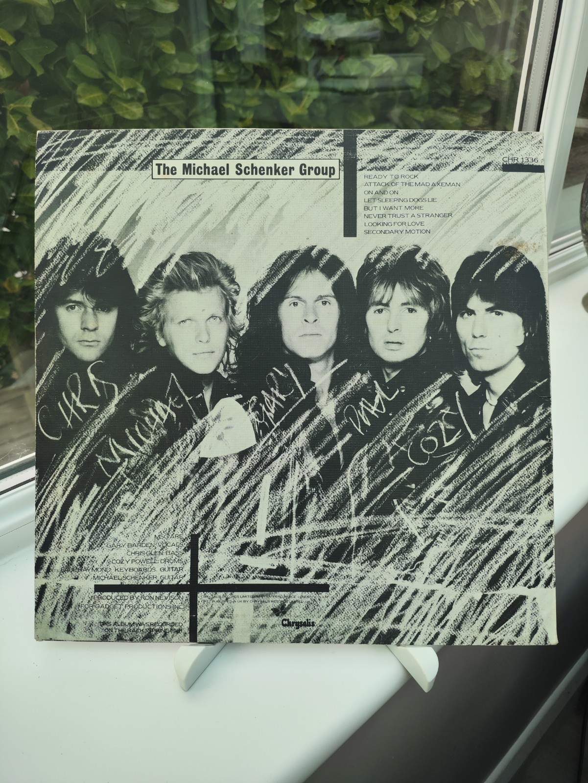 The Michael Schenker Group ‎– MSG 1981 UK CHR 1336 Record Very Good+