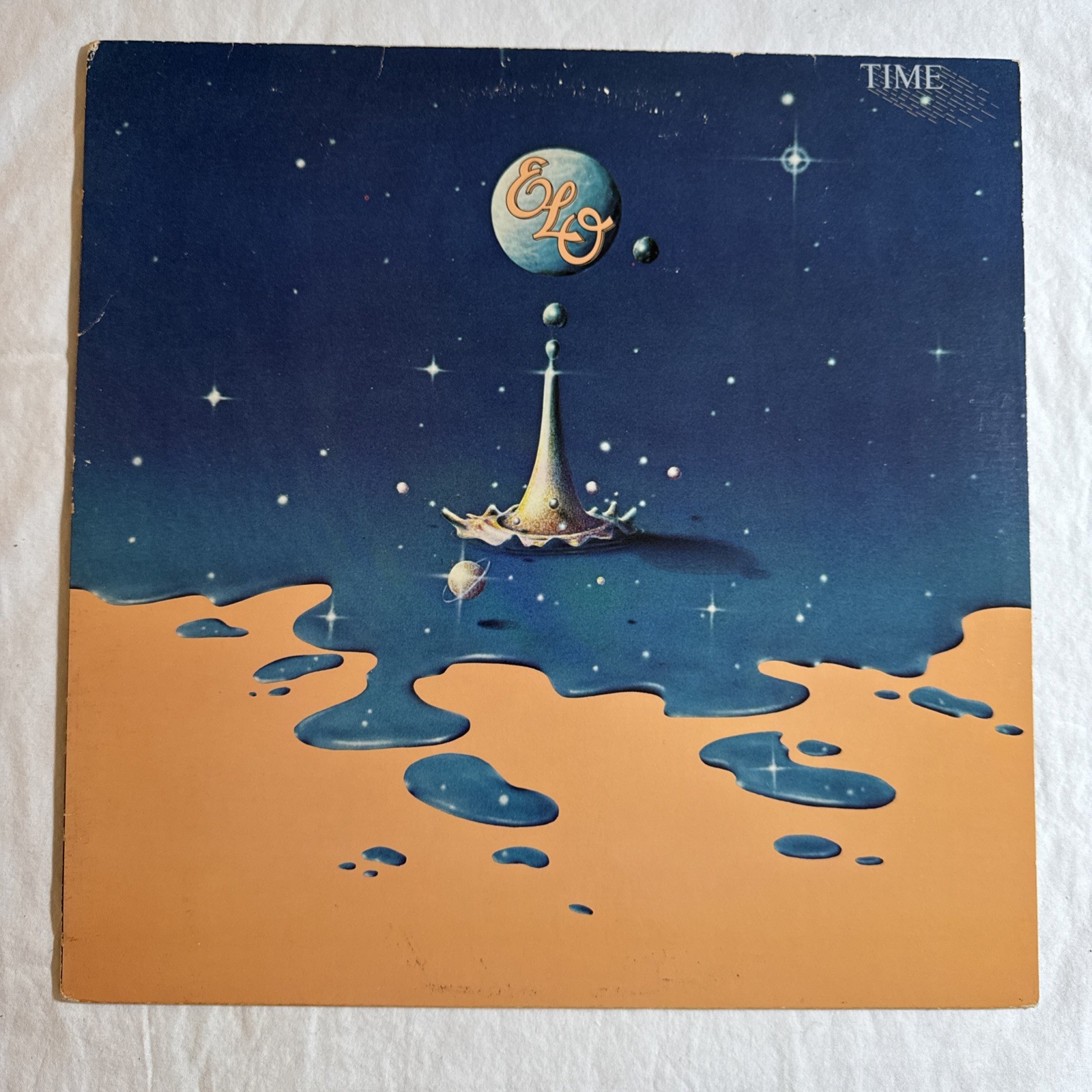 Electric Light Orchestra Time Jet Records Vinyl LP W/insert VG+/VG+