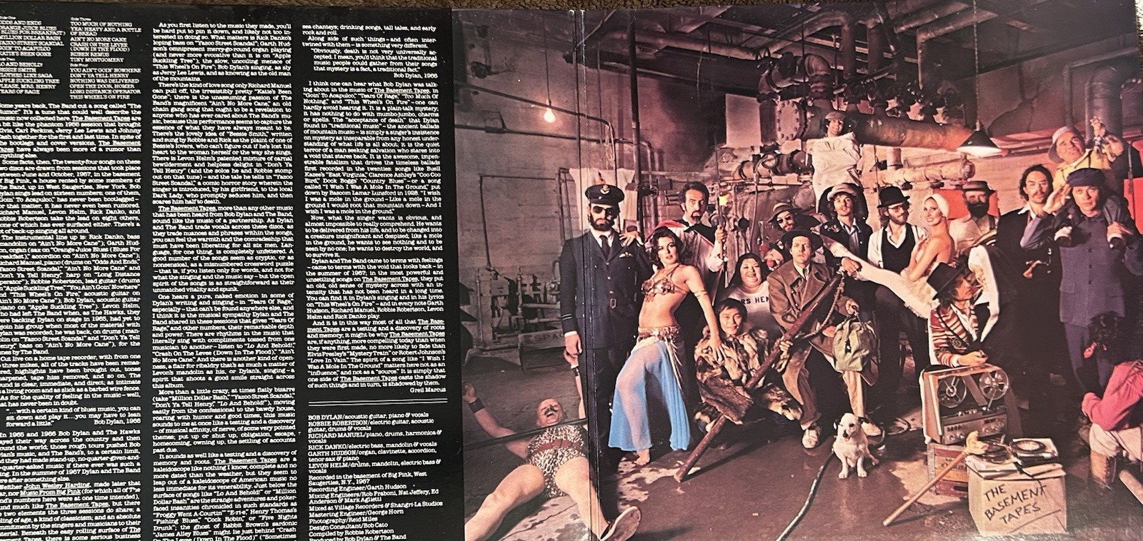 Dylan & The Dead LP (2018) Dylan & The Band: The Basement Tapes LP (1975) Vinyl