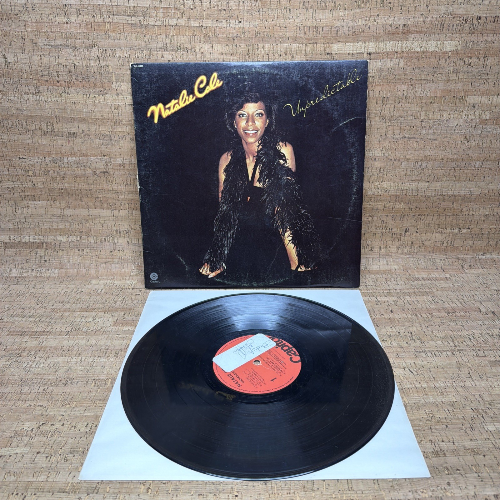 Natalie Cole – Unpredictable Vinyl LP SO-11600 Soul R&B Album