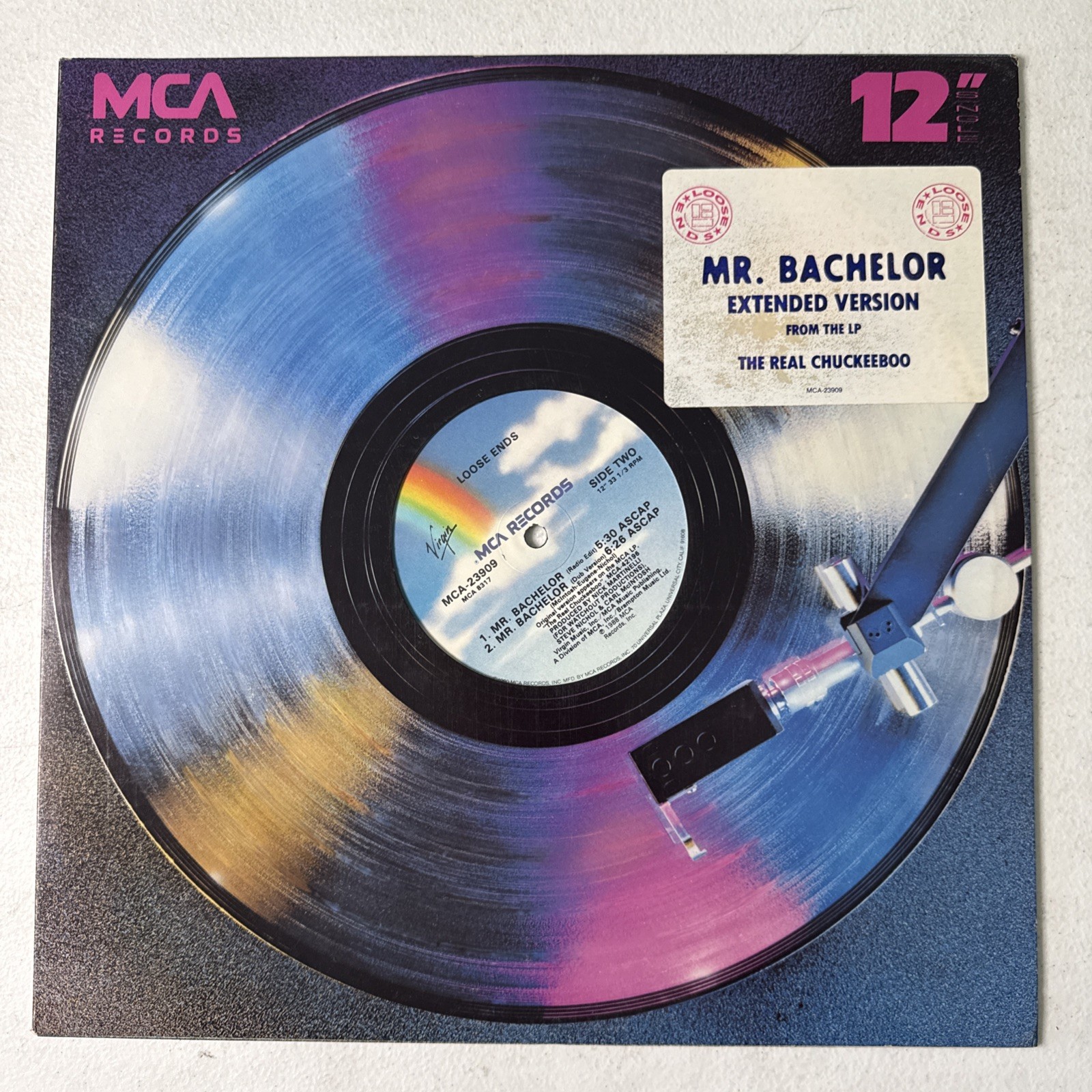 Loose Ends – Mr. Bachelor | Vinyl | 1988 | MCA-23909 | VG+