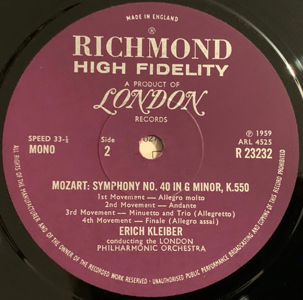Ludwig van Beethoven, Wolfgang Amadeus Mozart / London Philharmonic Orchestra Co