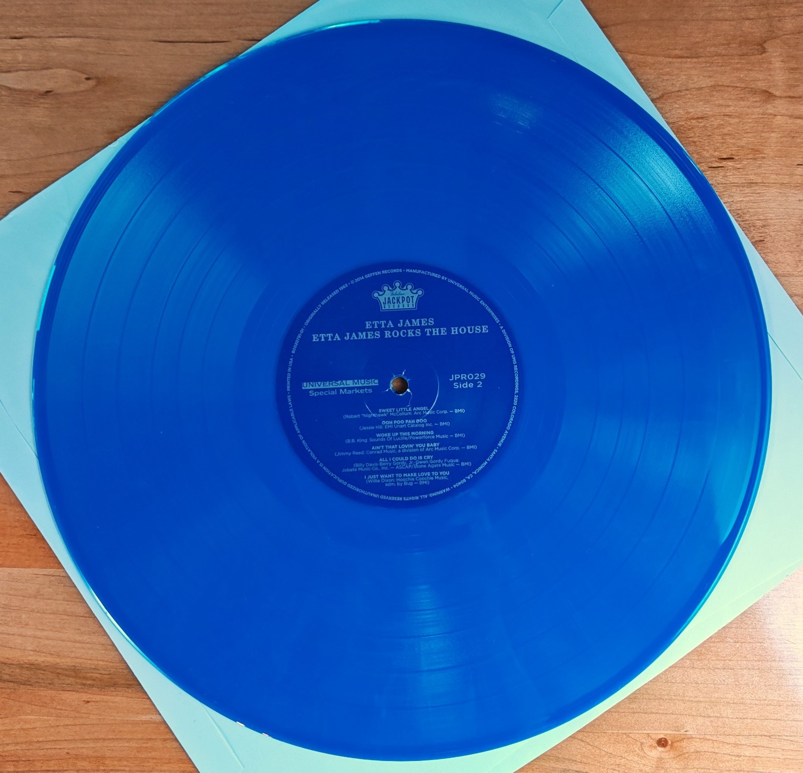Etta James – Rocks The House – Jackpot Reissue EX condition