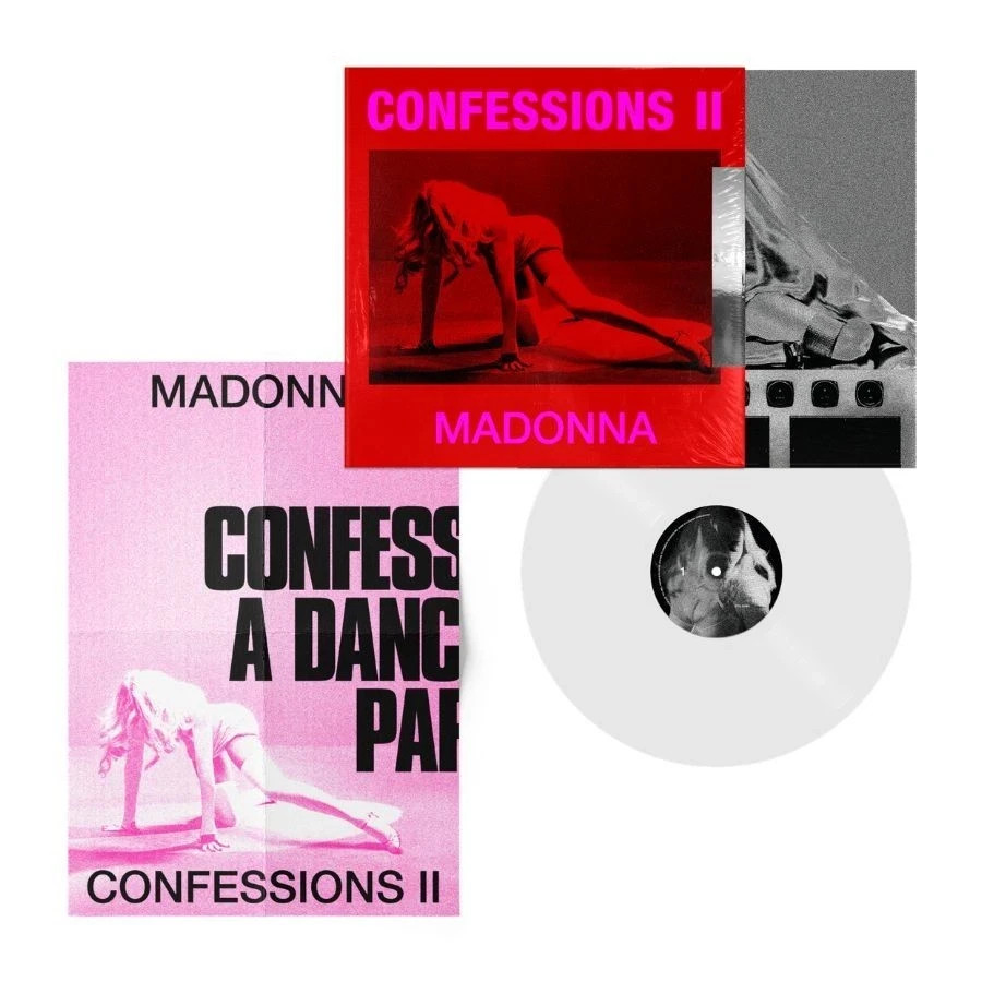 MADONNA – Confessions II 12 tracce – LP VINILE BIANCO SIGILLATO LIMITED SEALED