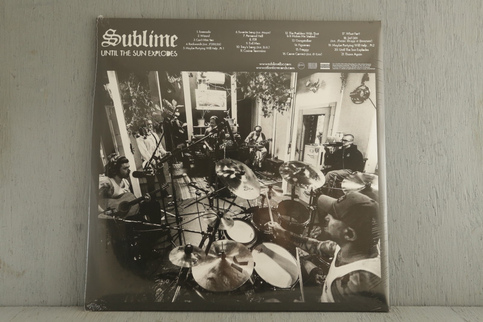 SUBLIME Until The Sun Explodes LP sealed PUFFIN BLUE VINYL Record NEW Punk SKA