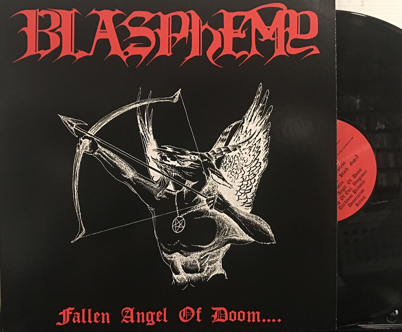 Blasphemy – Fallen Angel Of Doom LP 2025 Nuclear War Now! – ANTI-GOTH 069 [180G]