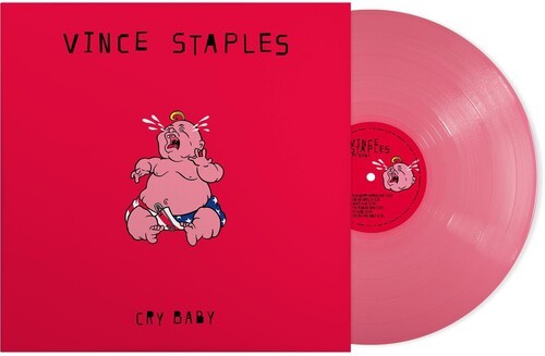 Vince Staples – Cry Baby [New Vinyl LP] Explicit, Pink, Bonus Track, Colored Vin
